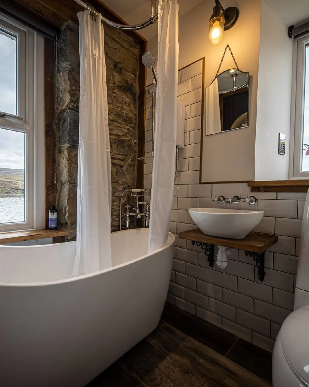 Storr Lochs Lodge, The Lodge in the Loch